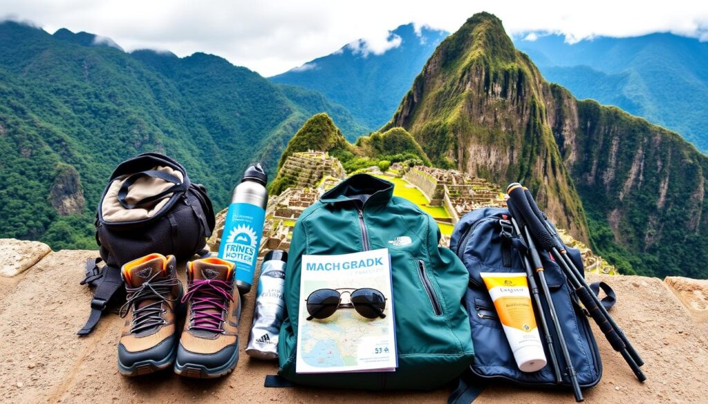 Machu Picchu gear list