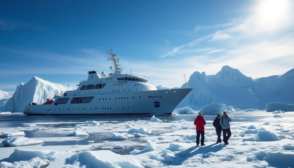 Antarctic research vessel expedition