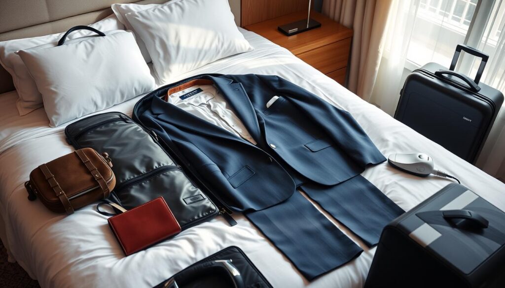 Wrinkle-free suit travel tips