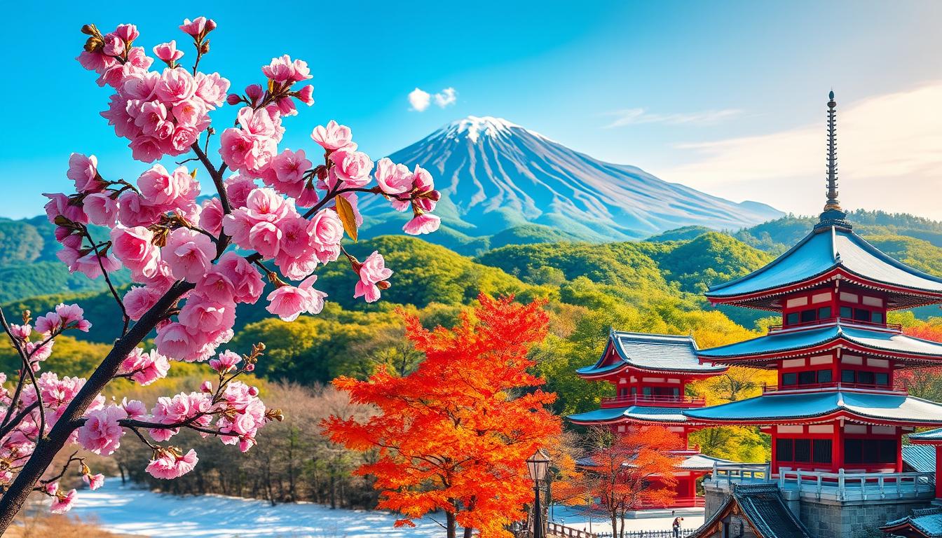 best time of the year to visit japan​