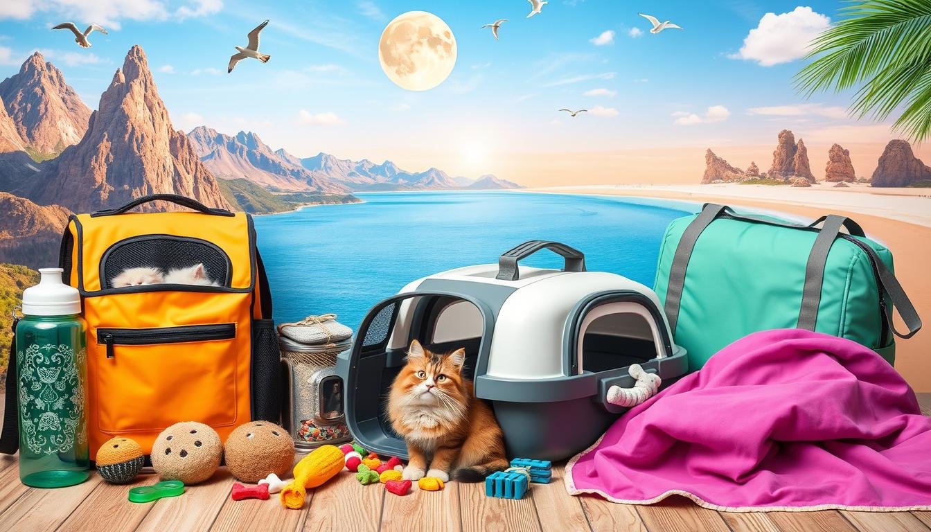 Cat travel accessories