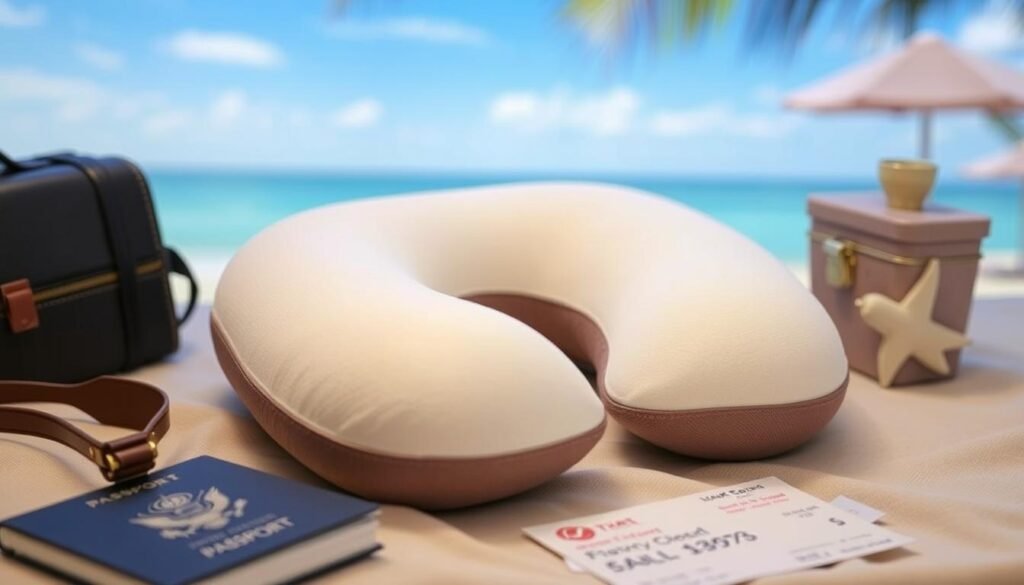 memory foam travel pillow